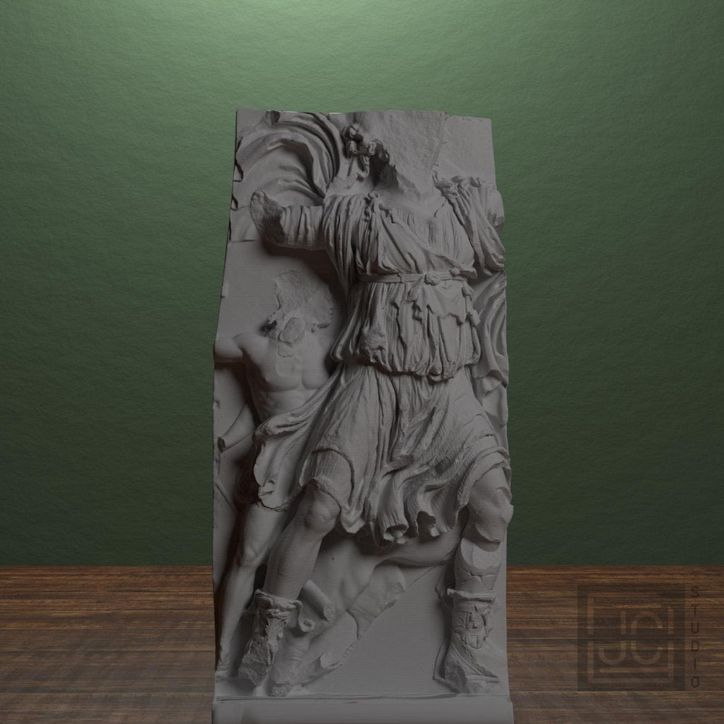 Dionysus and Satyr 3D Printed Collectible Bust
