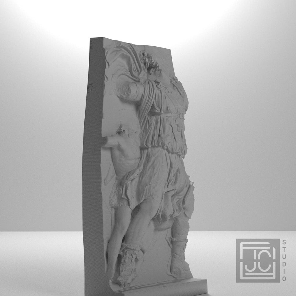 Dionysus and Satyr 3D Printed Collectible Bust