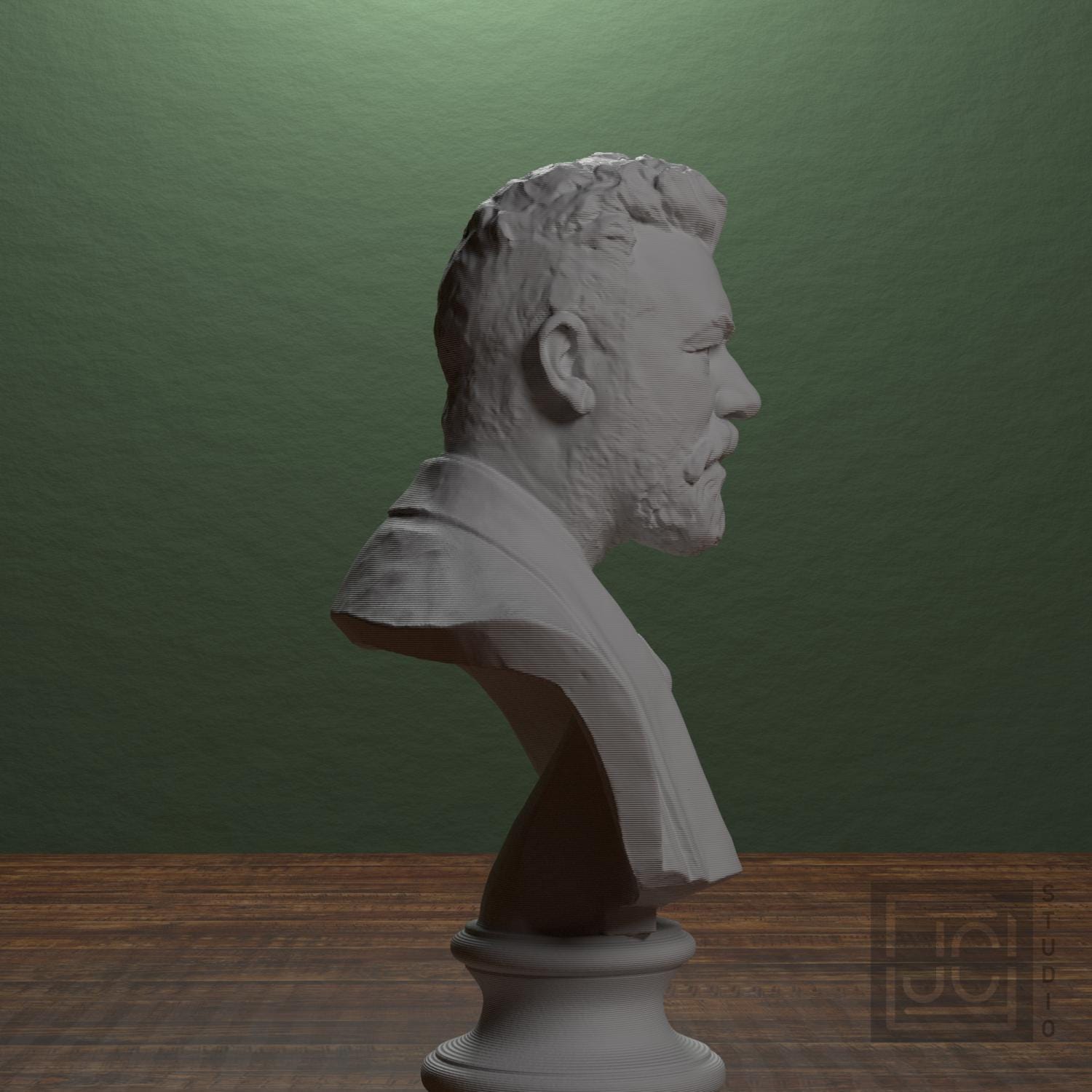 Carl Jacobsen 3D Printed Collectible Bust