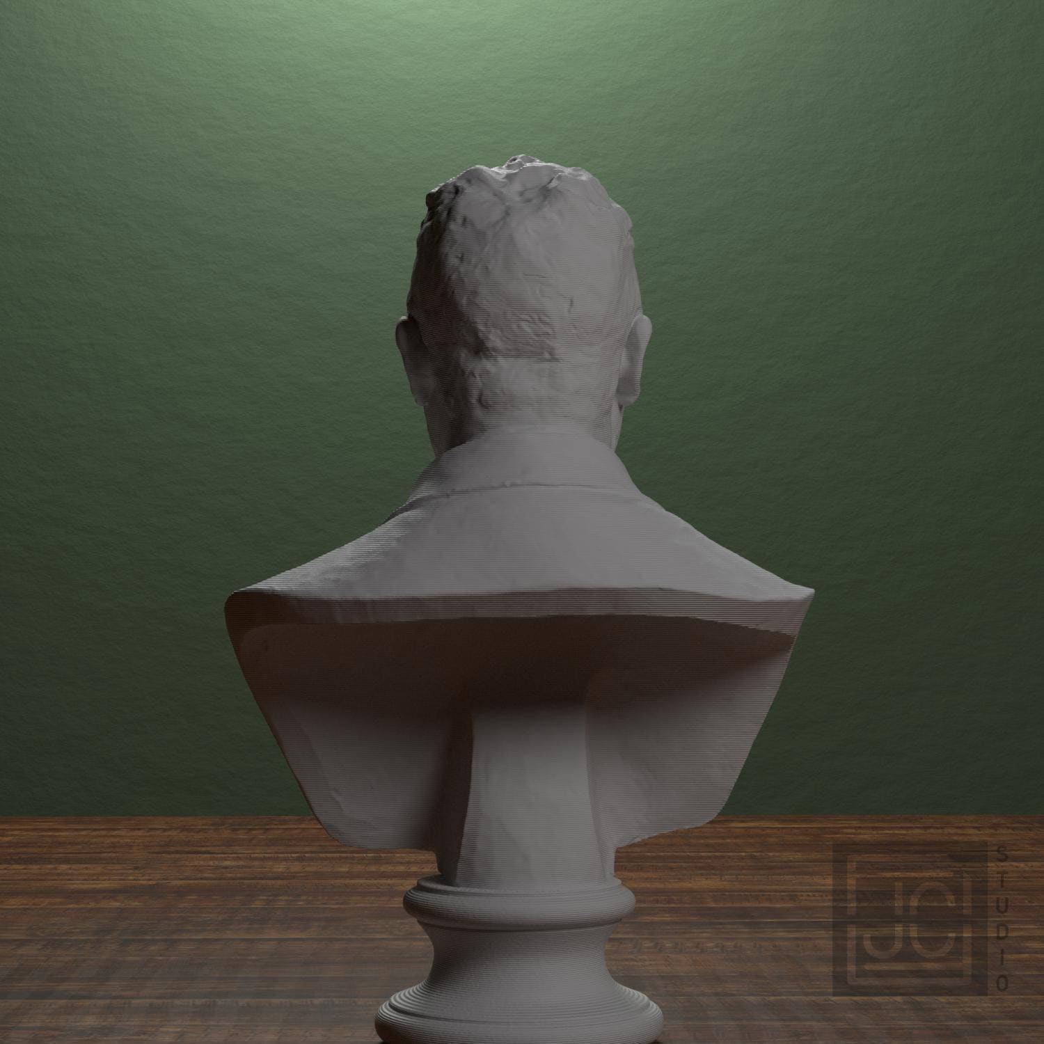 Carl Jacobsen 3D Printed Collectible Bust