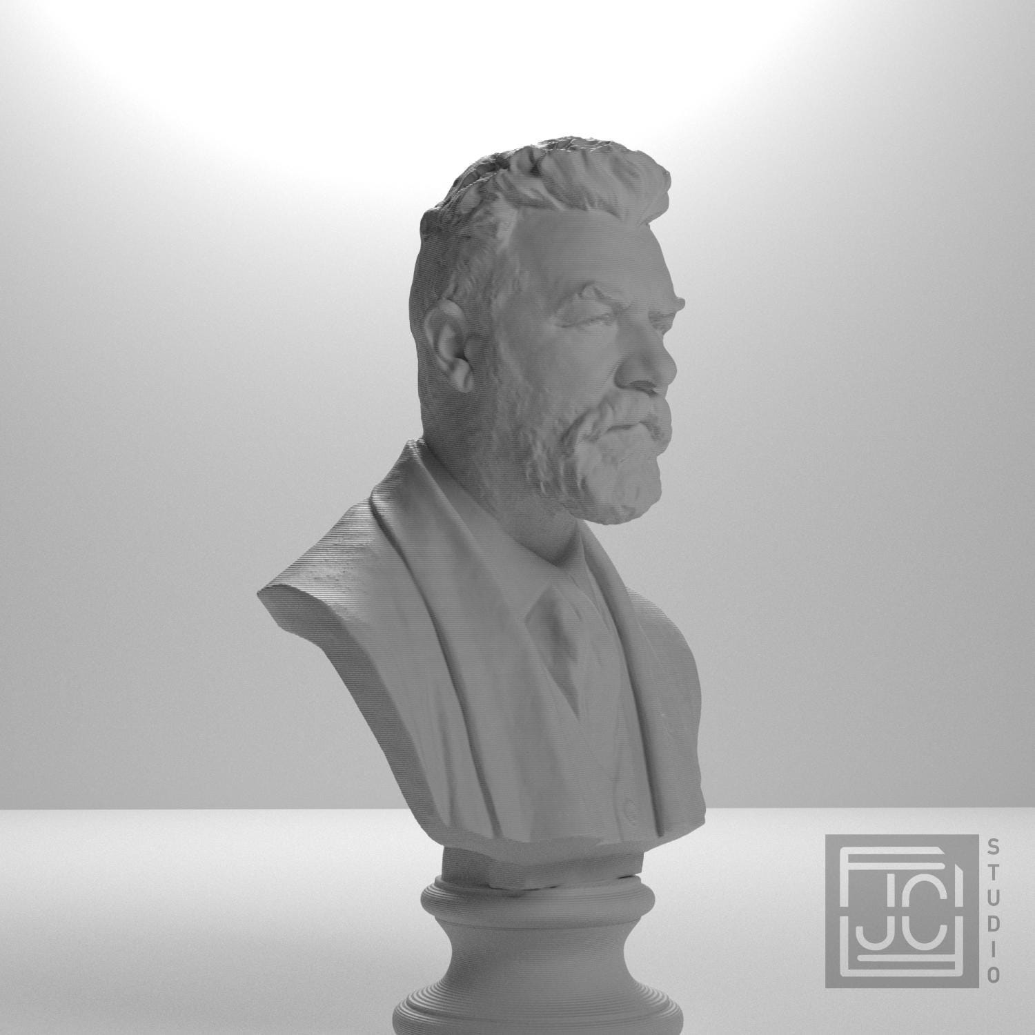 Carl Jacobsen 3D Printed Collectible Bust