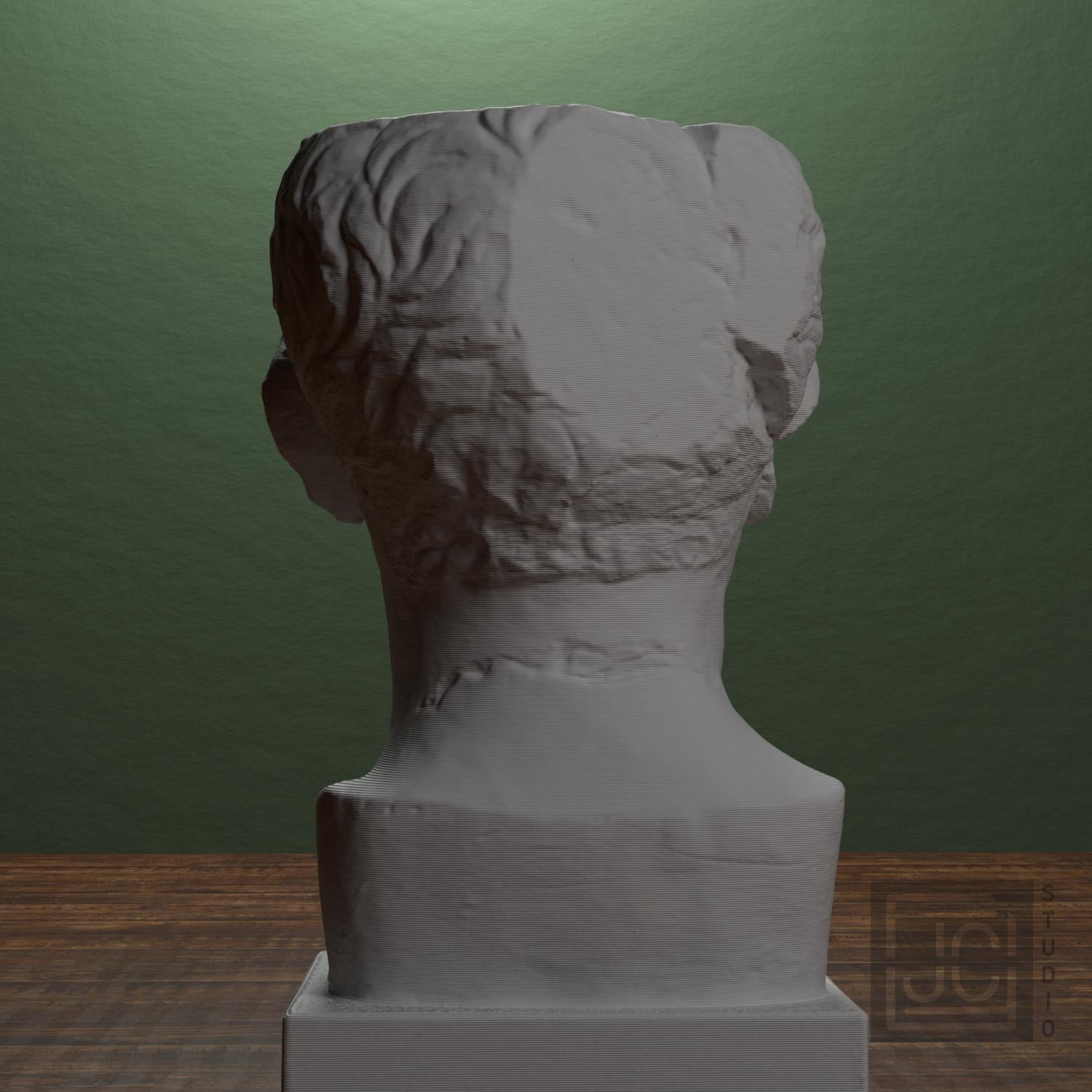 So-Called Tivoli General 3D Printed Museum Portrait Replica