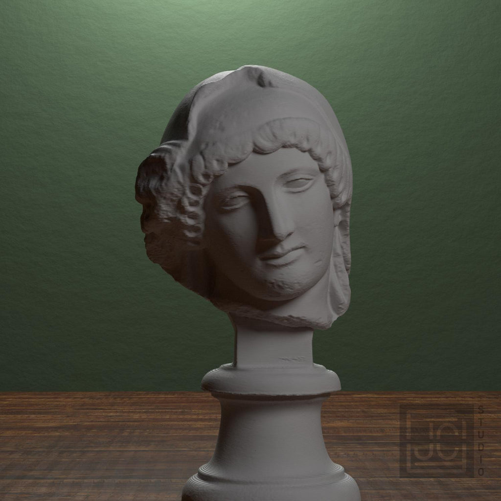 Mourning Penelope Head 3D Printed Museum Replica