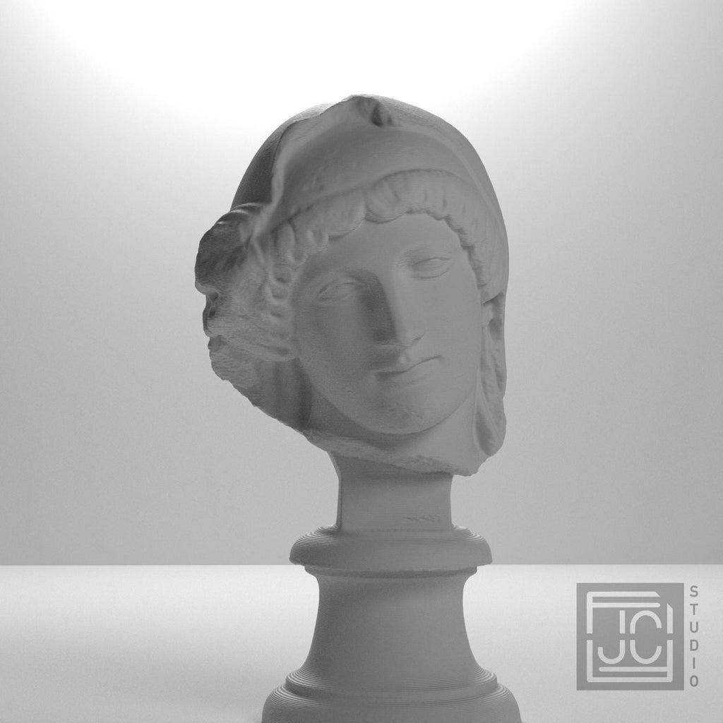 Mourning Penelope Head 3D Printed Museum Replica