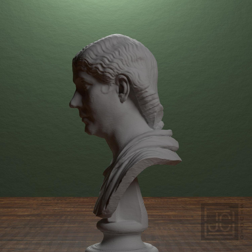 Roman Lady 3D Printed Collectible Bust