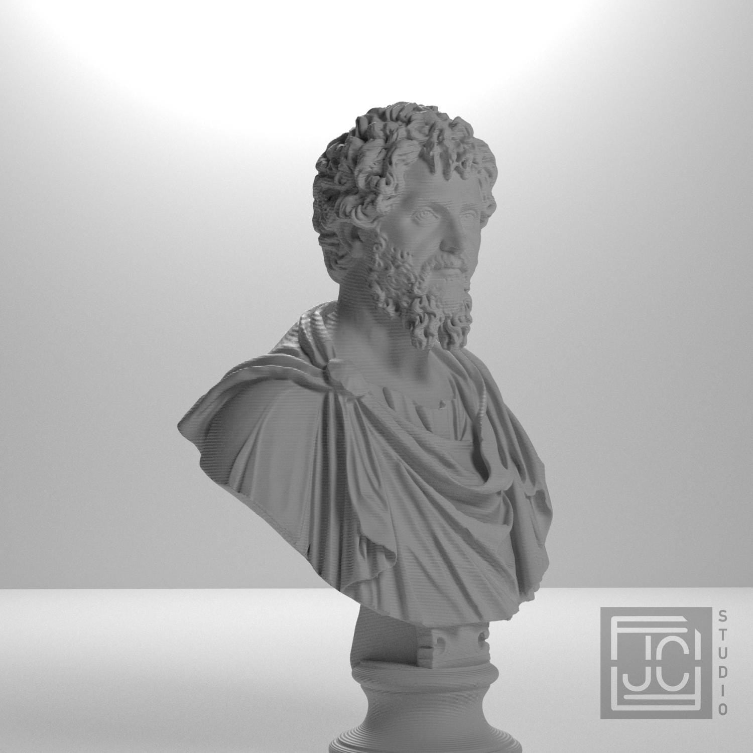 Septimius Severus 3D Printed Collectible Bust