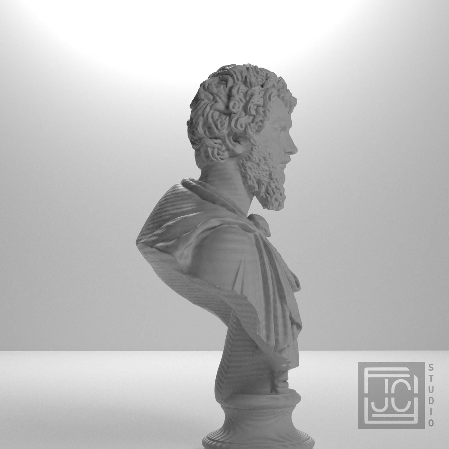 Septimius Severus 3D Printed Collectible Bust
