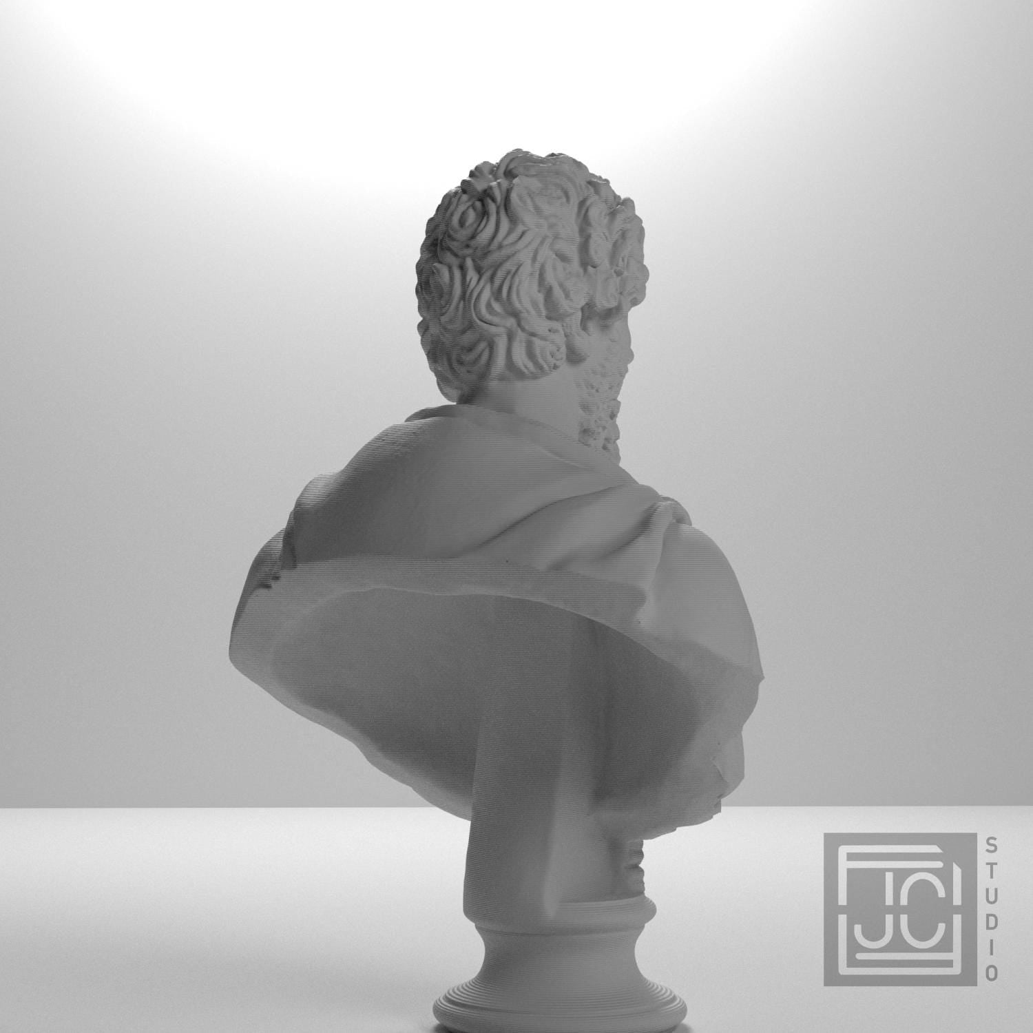 Septimius Severus 3D Printed Collectible Bust