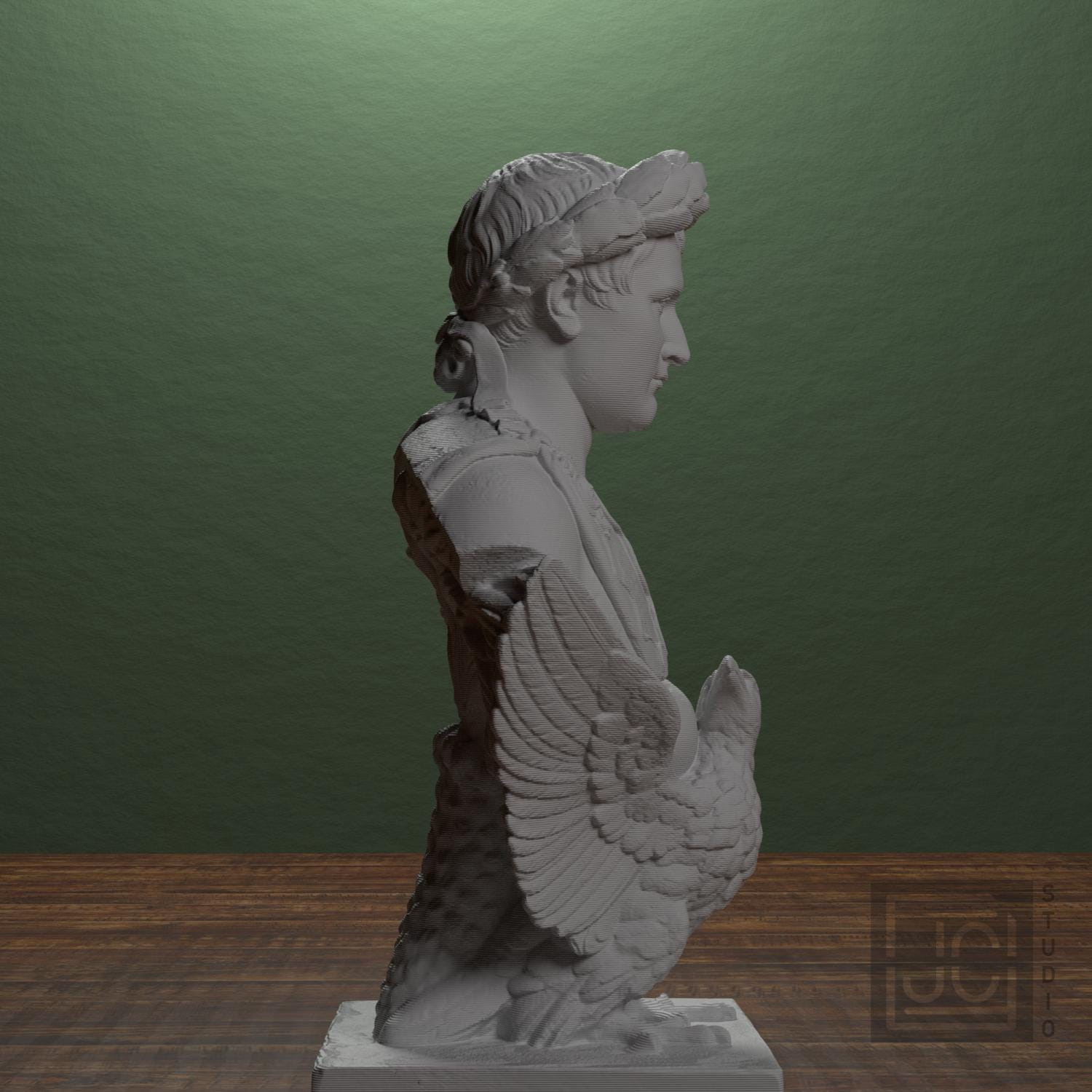Napoleon Bonaparte 3D Printed Collectible Bust