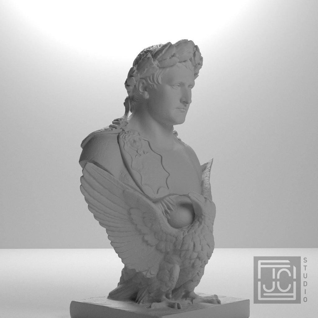 Napoleon Bonaparte 3D Printed Collectible Bust