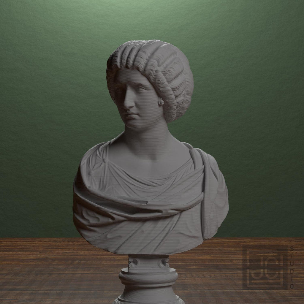 Portrait of a Noblewoman 3D Printed Museum Replica