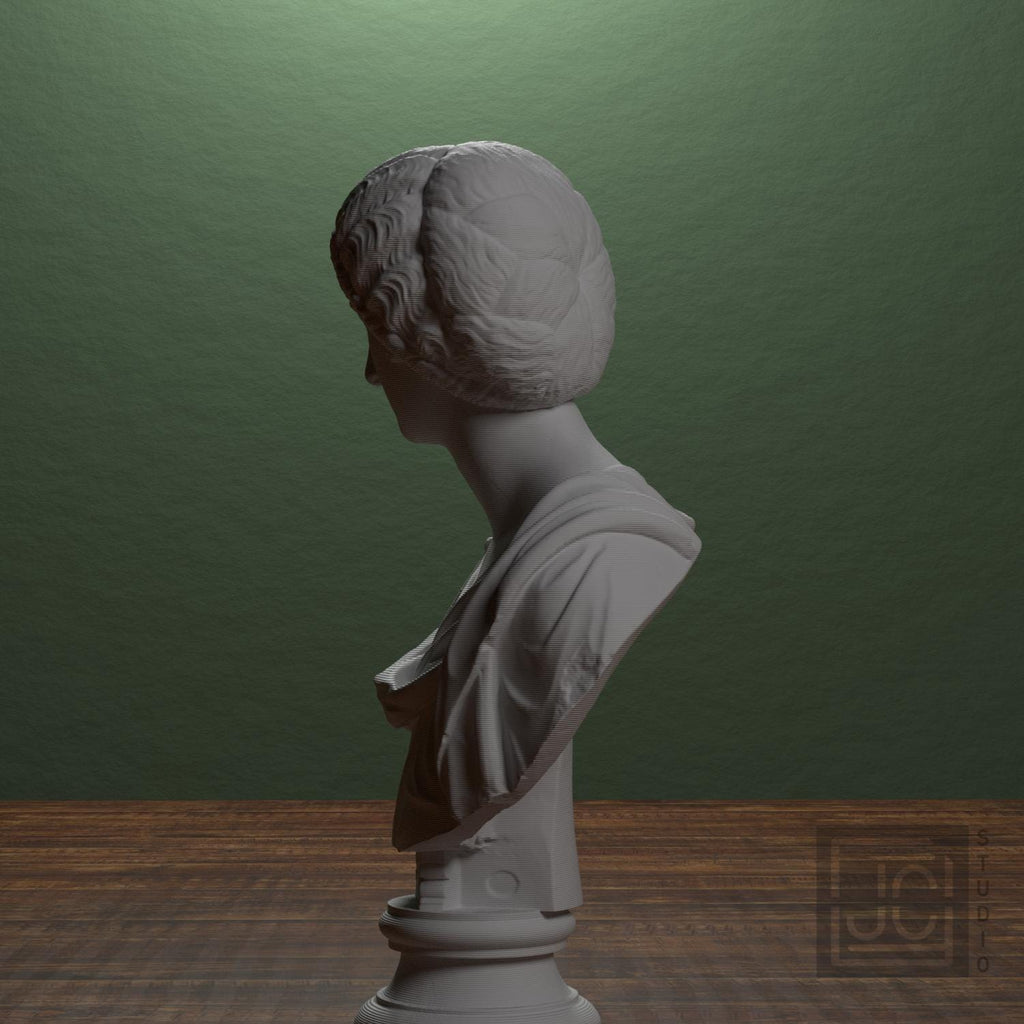 Portrait of a Noblewoman 3D Printed Museum Replica