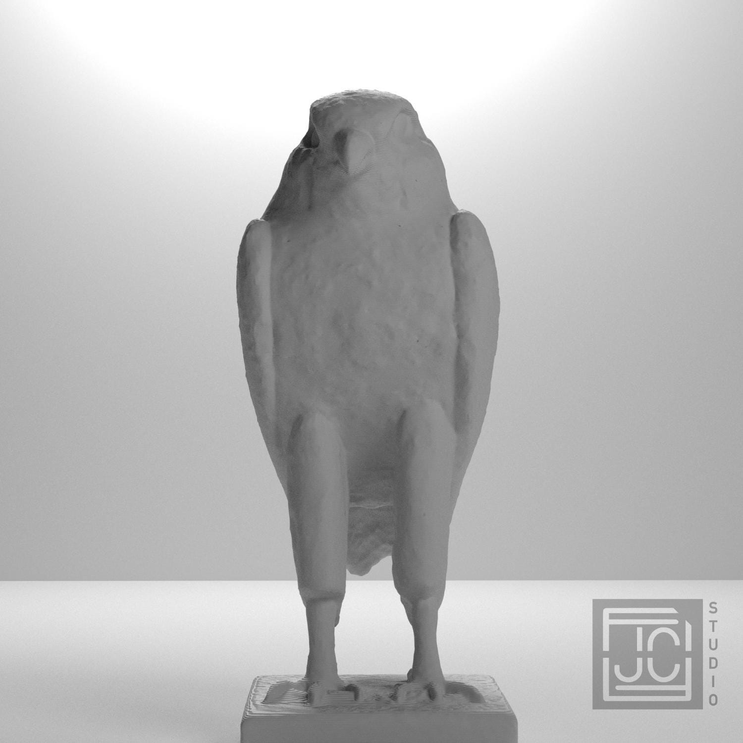 Horus Figure 3D Printed Collectible Sculpture