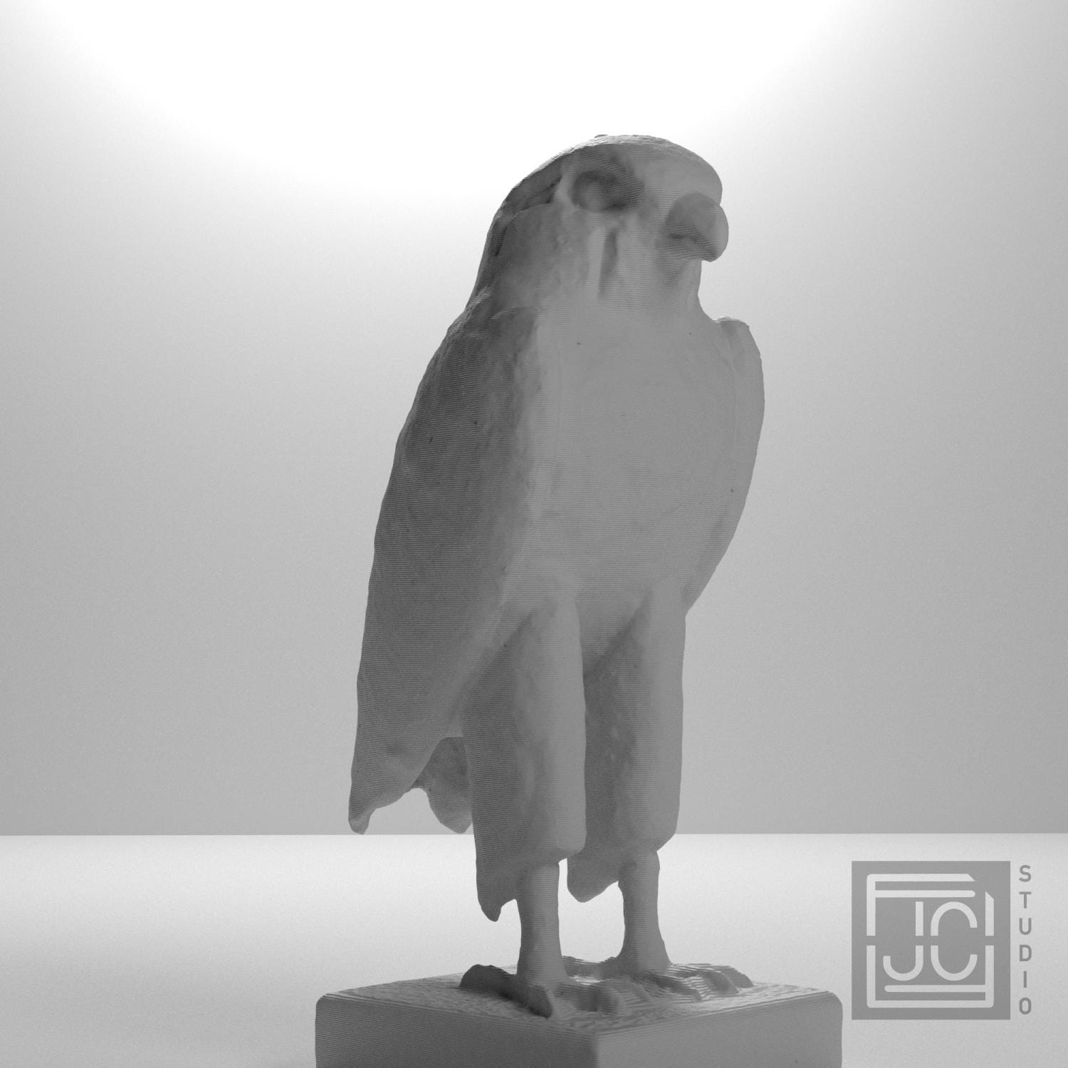Horus Figure 3D Printed Collectible Sculpture