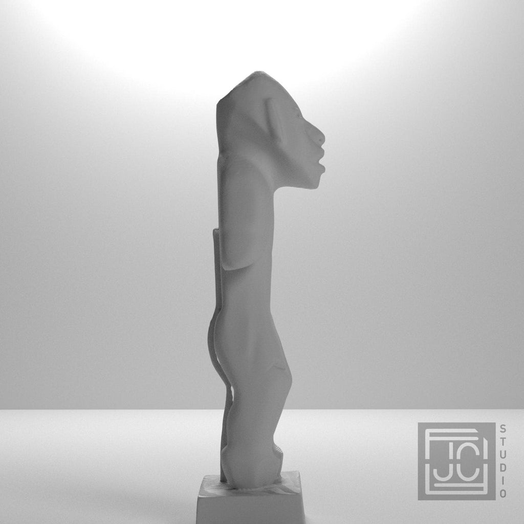 Olmec Man 3D Printed Museum Replica