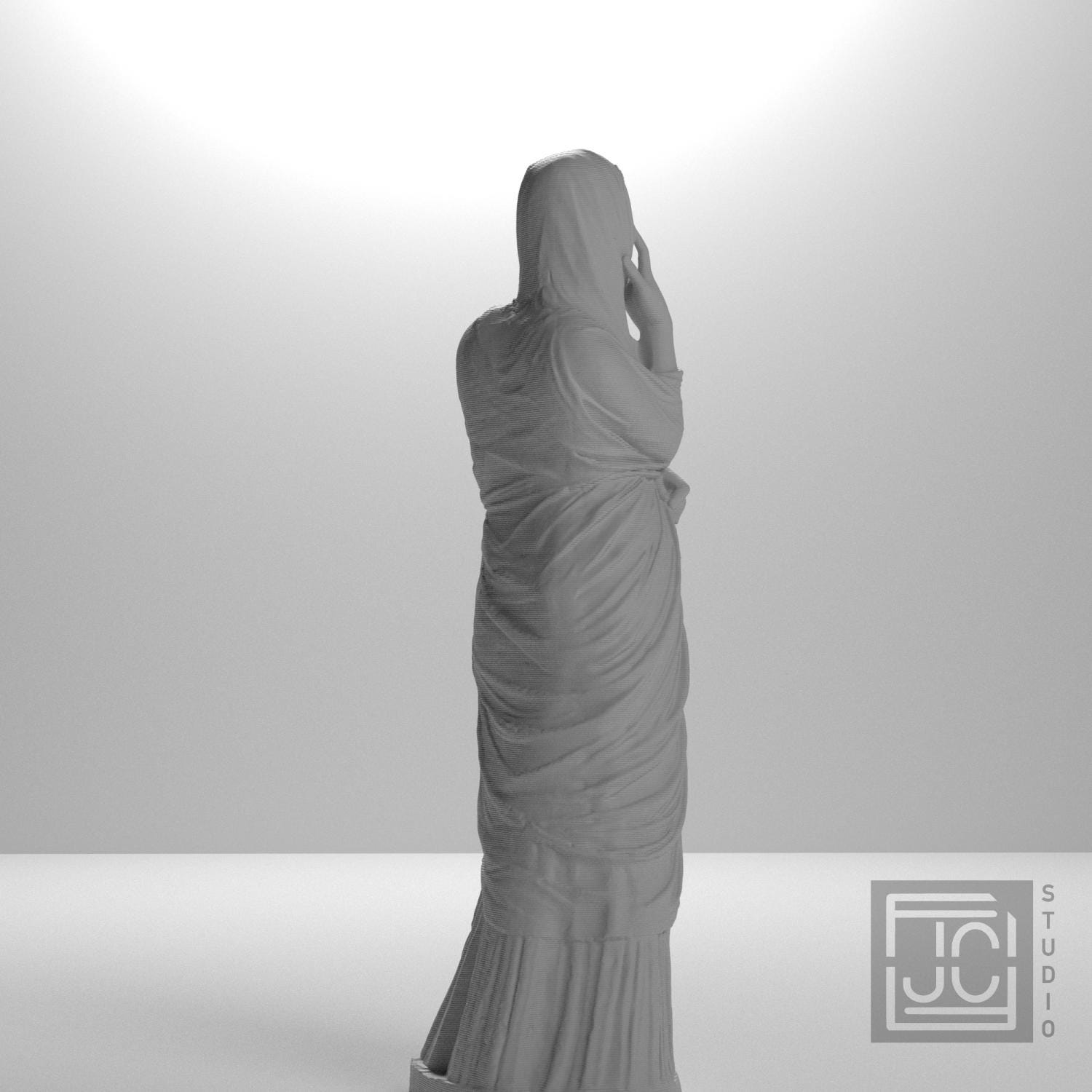 Pudicitia-Type Woman 3D Printed Museum Replica
