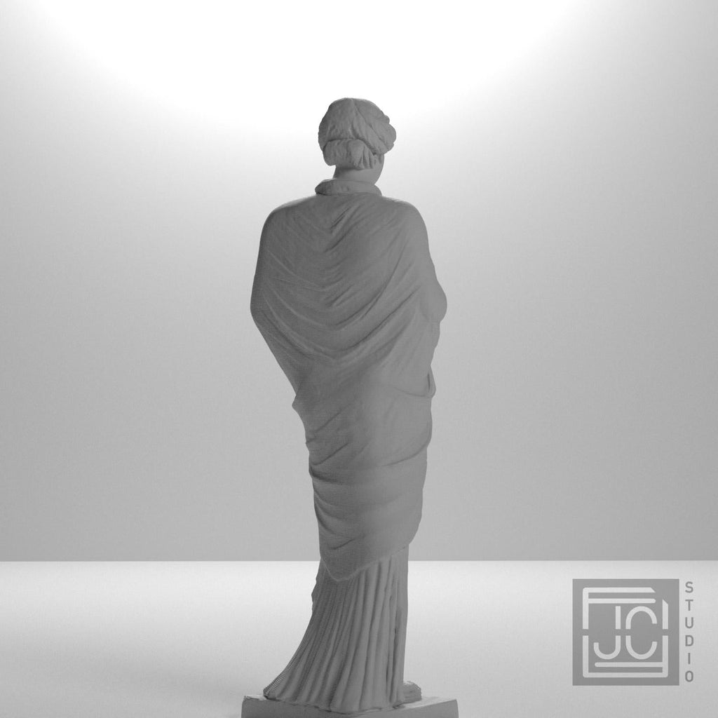 Priestess or Muse 3D Printed Museum Replica
