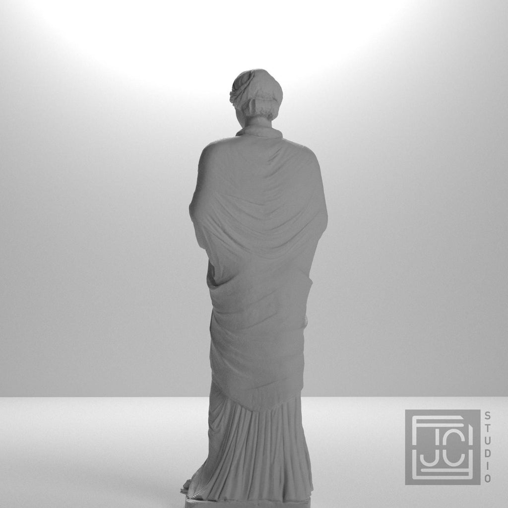 Priestess or Muse 3D Printed Museum Replica