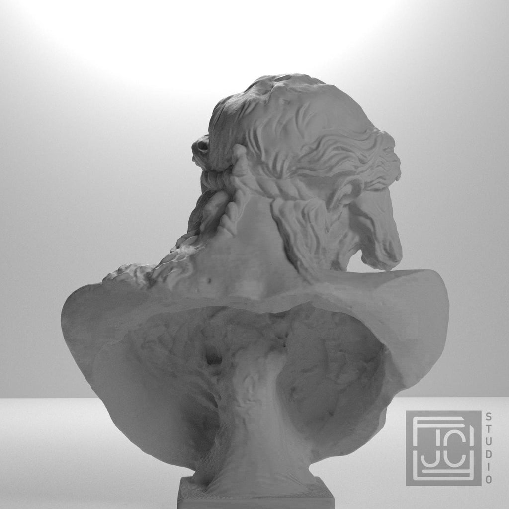 Christ on the Crucifix 3D Printed Collectible Sculpture