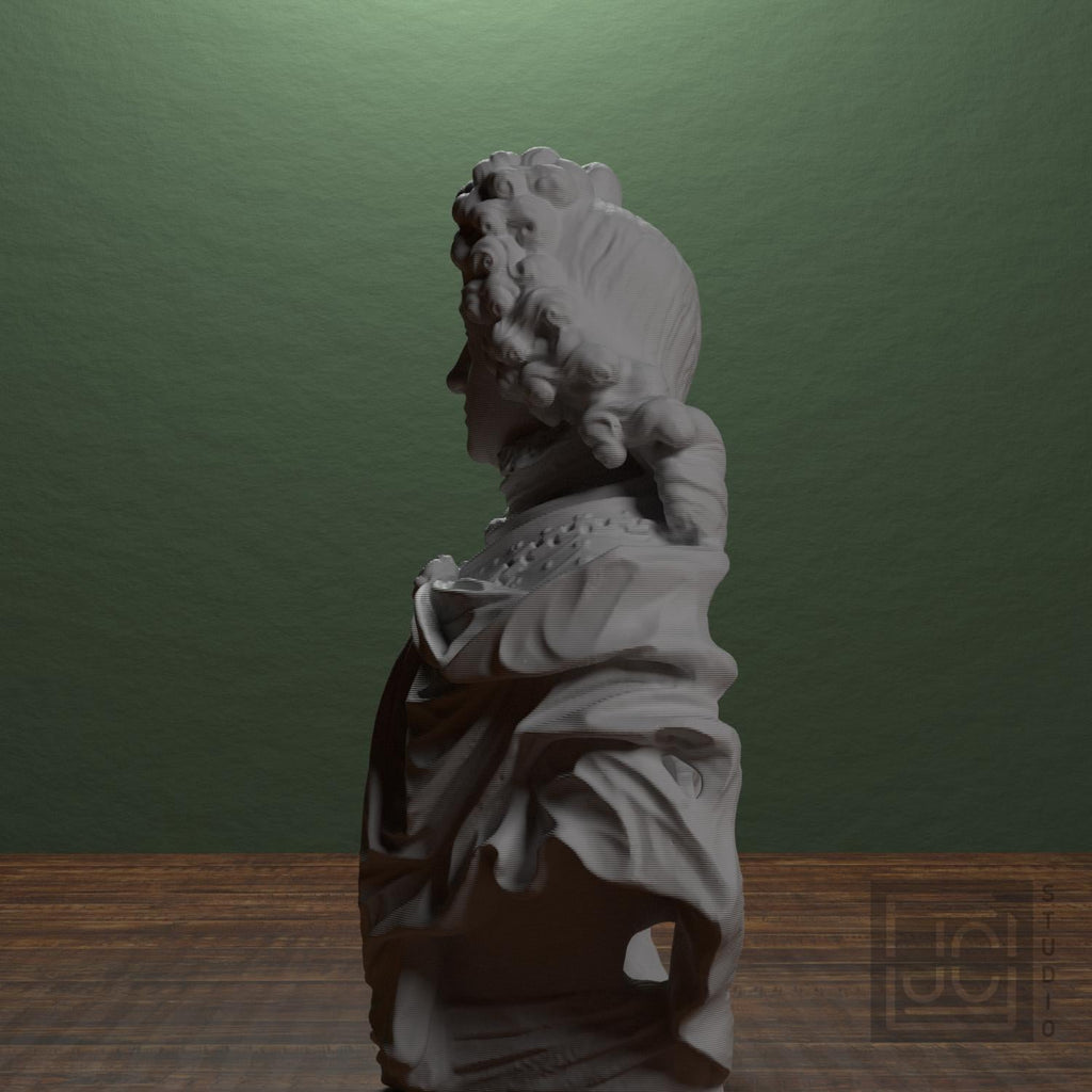 Captain Moritz Hartmann 3D Printed Collectible Bust