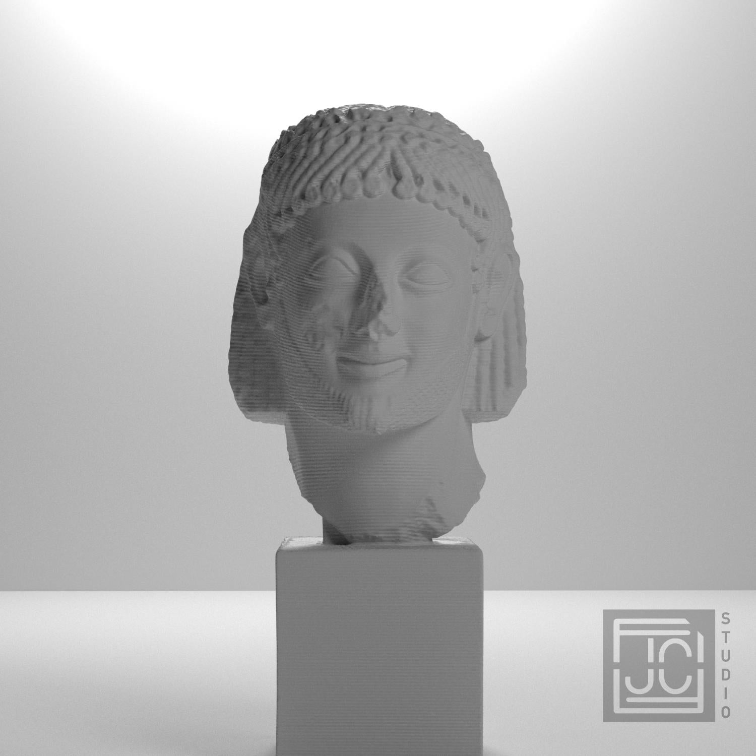 Rampin Rider 3D Printed Museum Replica