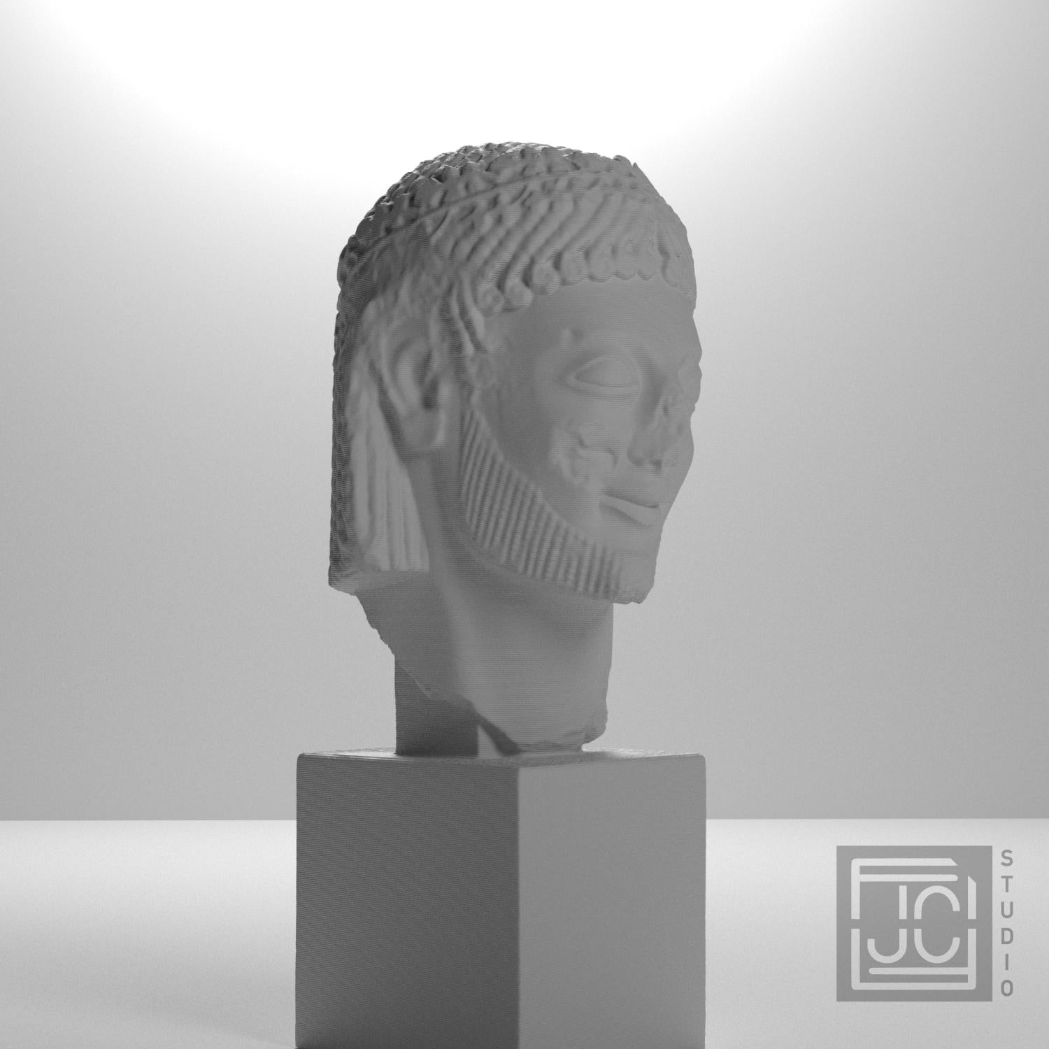 Rampin Rider 3D Printed Museum Replica