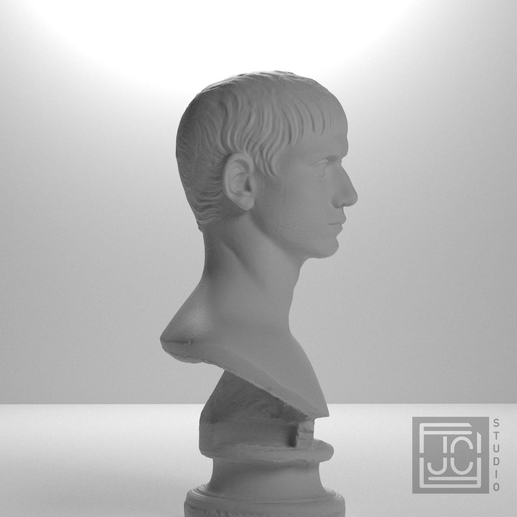 Young Man with Short Hair