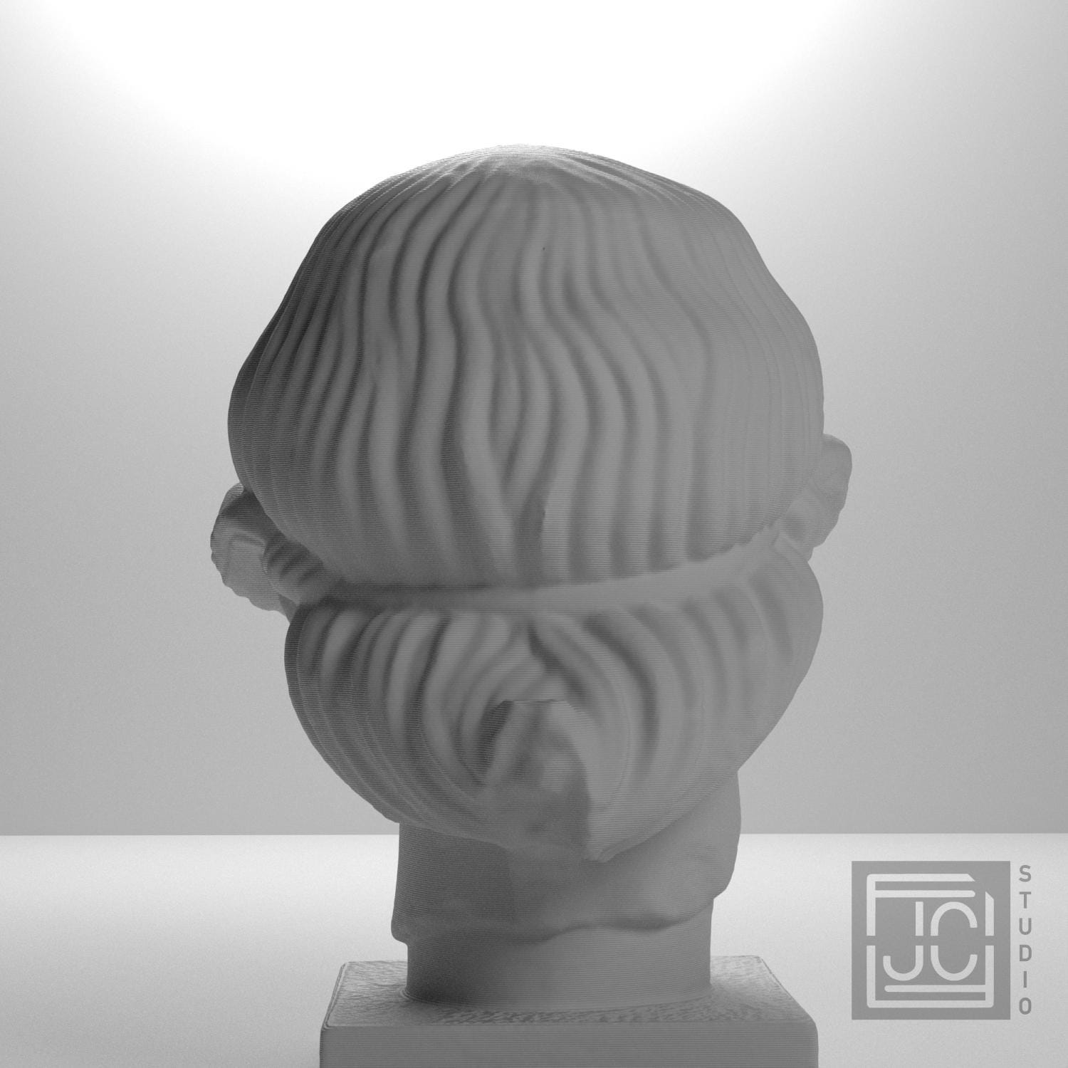 Orpheus Head 3D Printed Museum Replica