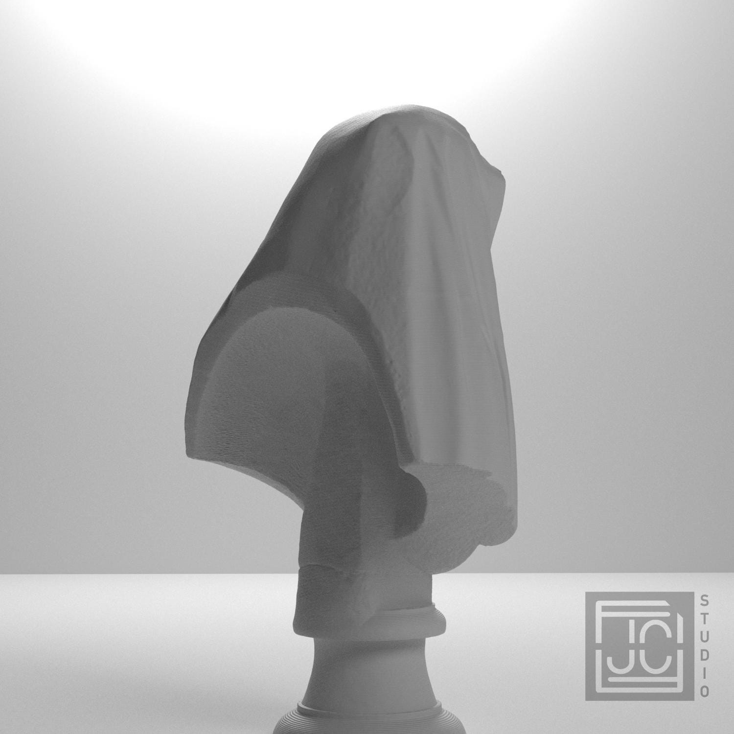 Camilla Barbadori 3D Printed Collectible Bust