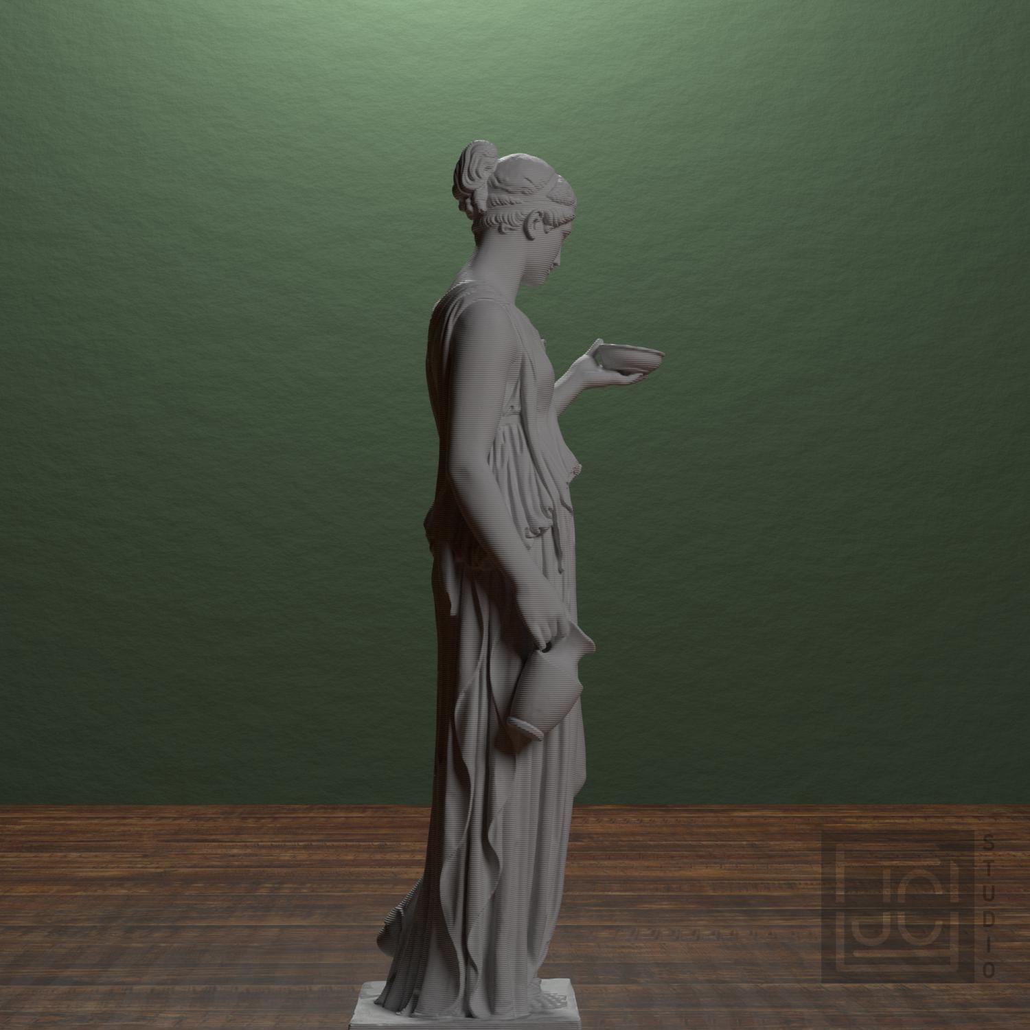 Hebe 3D Printed Classical Sculpture