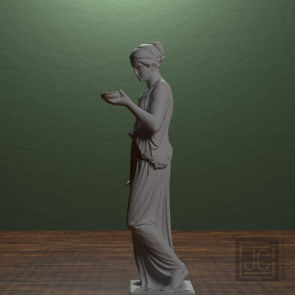 Hebe 3D Printed Classical Sculpture