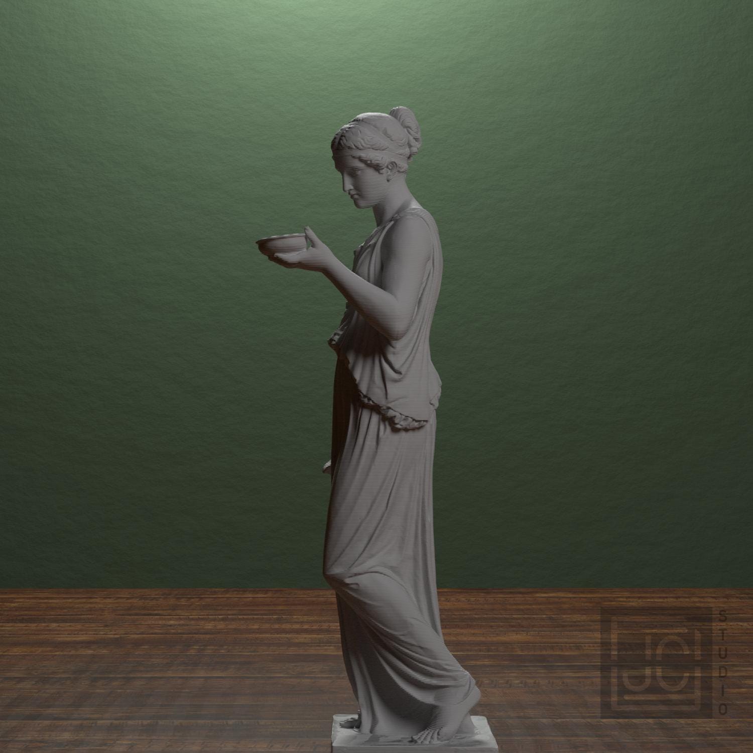 Hebe 3D Printed Classical Sculpture