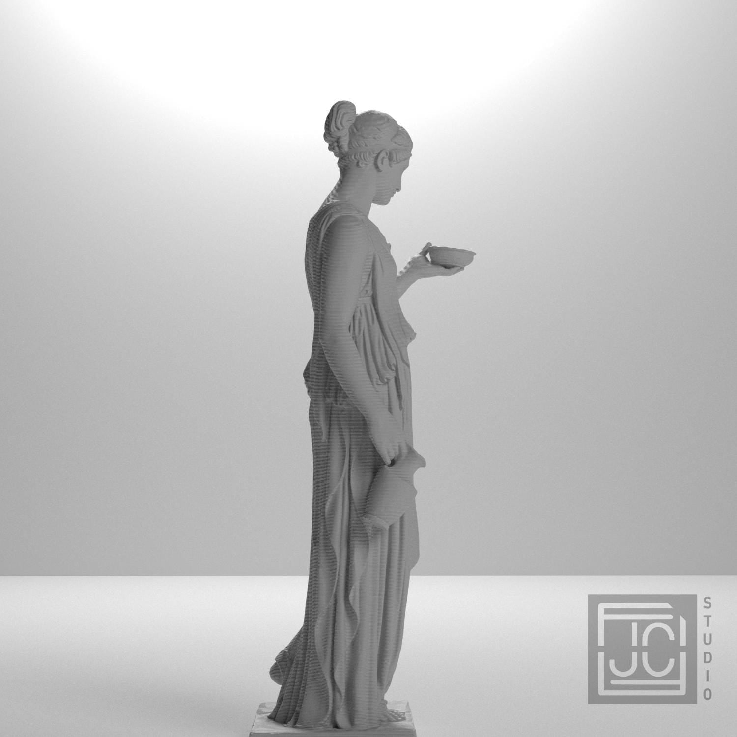 Hebe 3D Printed Classical Sculpture