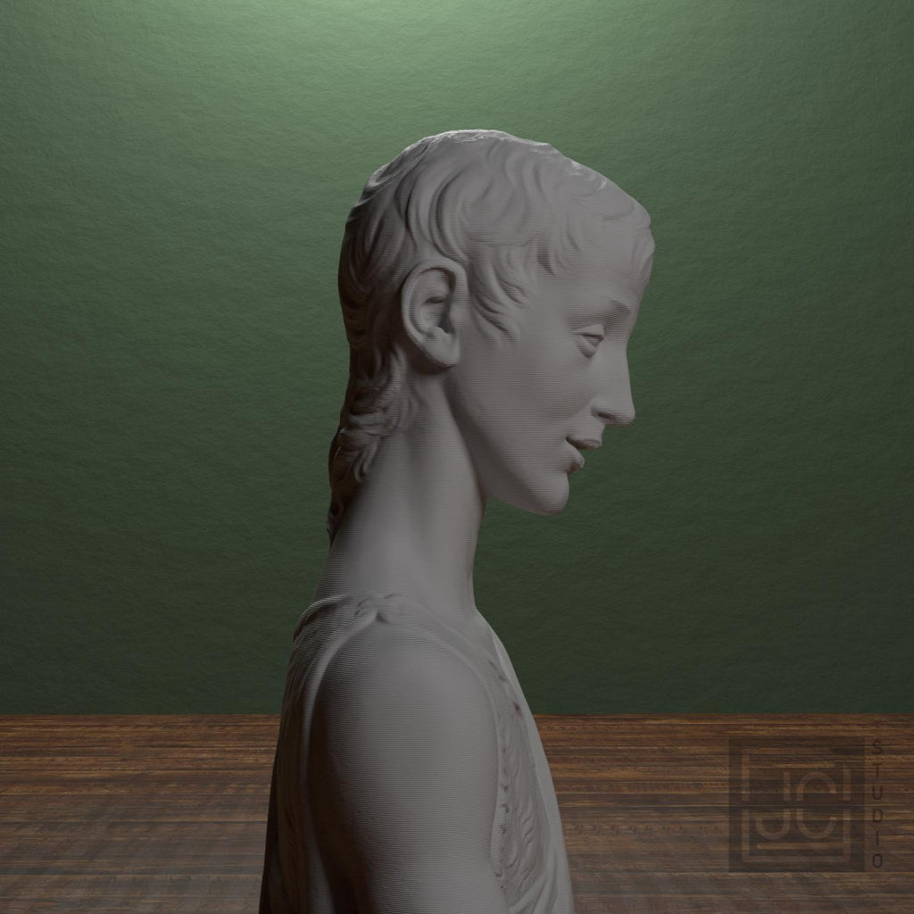 John the Baptist as a Boy 3D Printed Collectible Bust