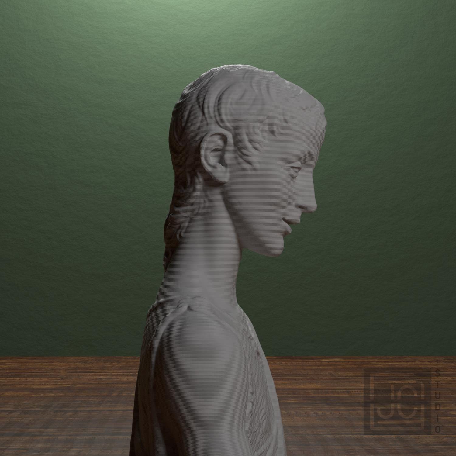 John the Baptist as a Boy 3D Printed Collectible Bust