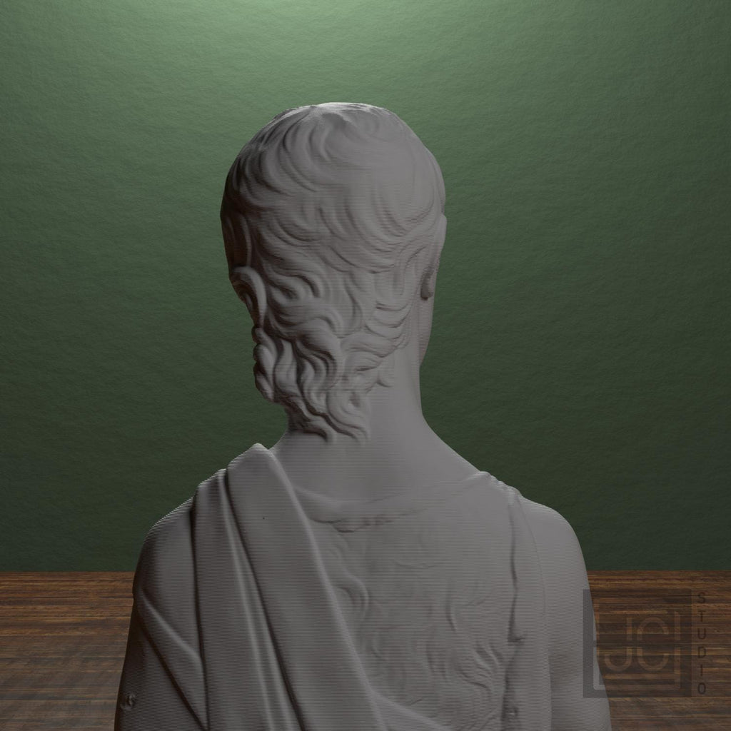 John the Baptist as a Boy 3D Printed Collectible Bust