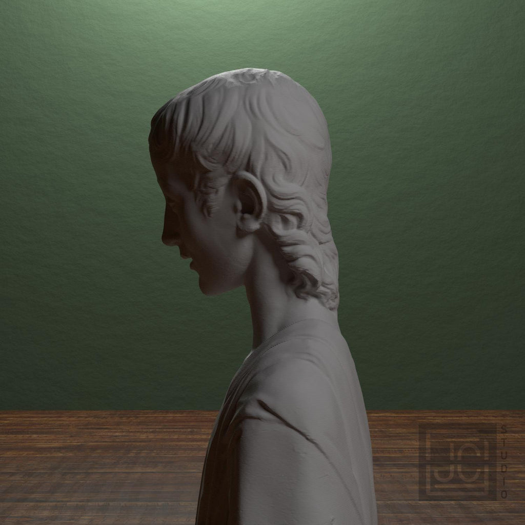 John the Baptist as a Boy 3D Printed Collectible Bust