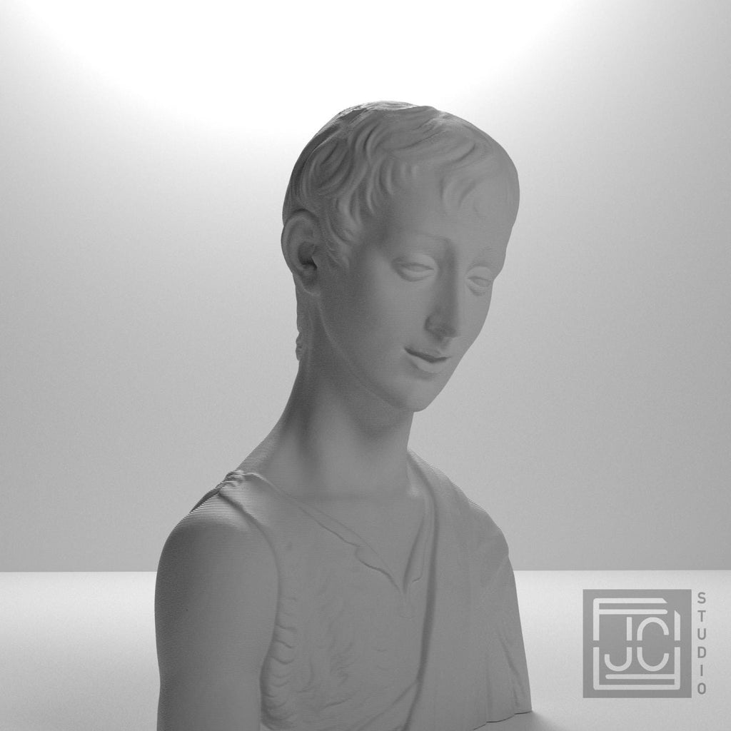 John the Baptist as a Boy 3D Printed Collectible Bust