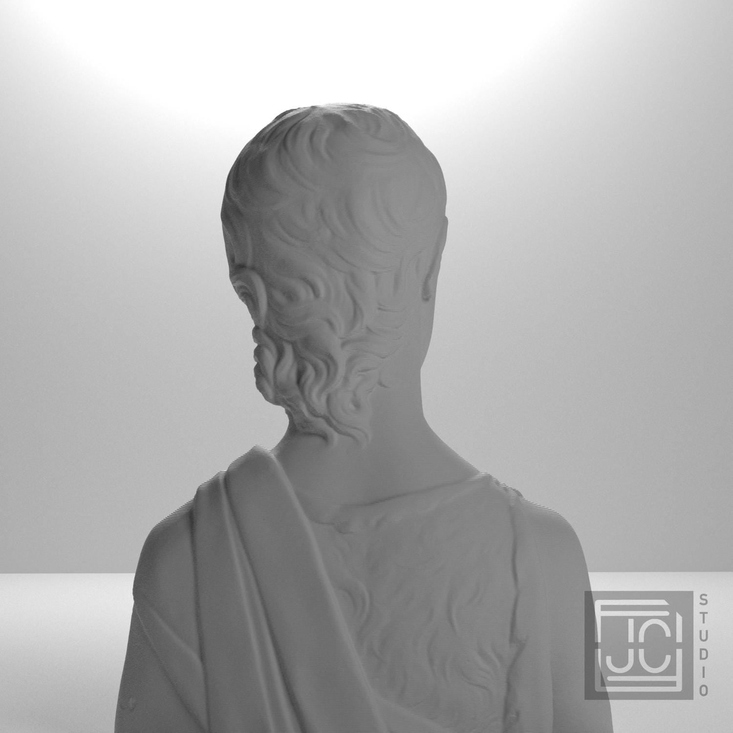 John the Baptist as a Boy 3D Printed Collectible Bust