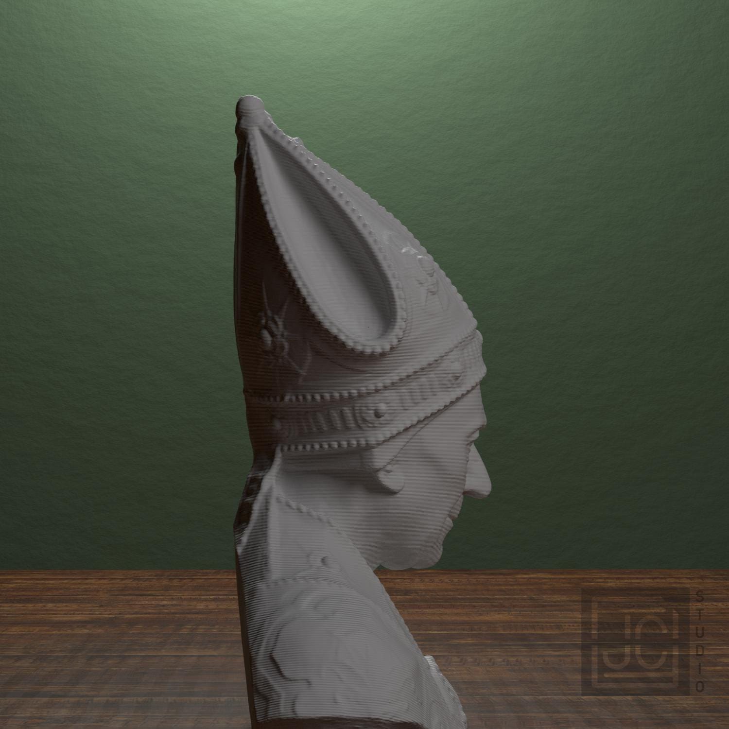 Bishop Leonardo Salutati 3D Printed Collectible Bust