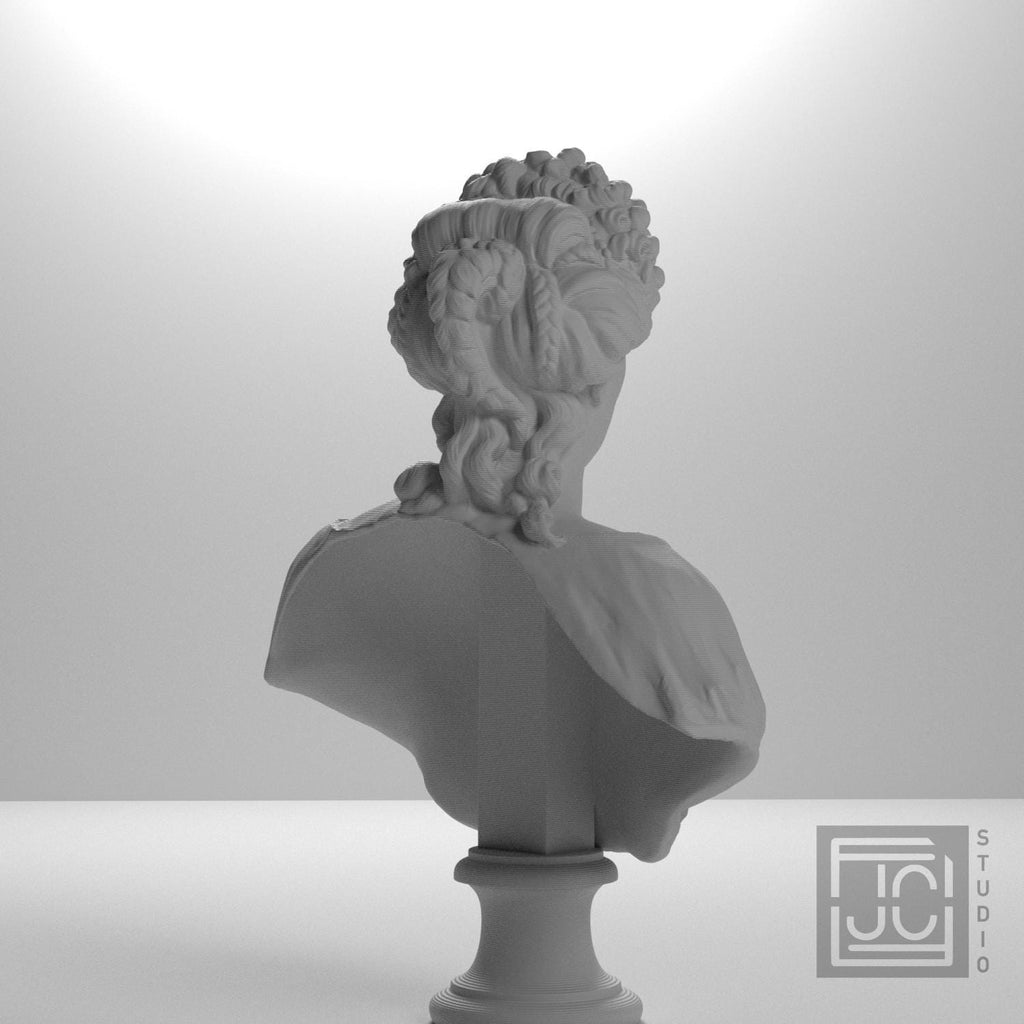 Queen Kristina of Sweden 3D Printed Museum Portrait Replica