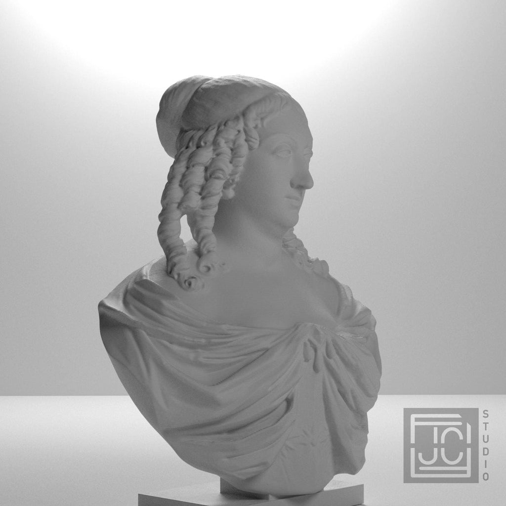 Marie Louise Gonzaga 3D Printed Collectible Bust