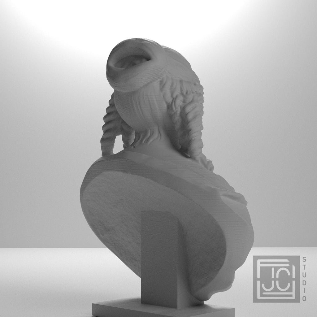 Marie Louise Gonzaga 3D Printed Collectible Bust