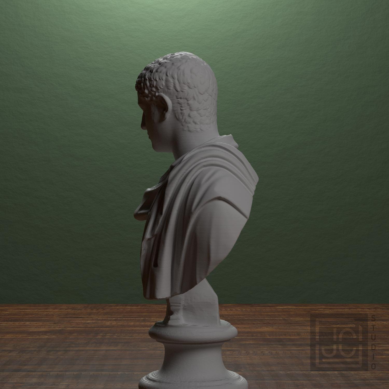 Geta 3D Printed Collectible Bust