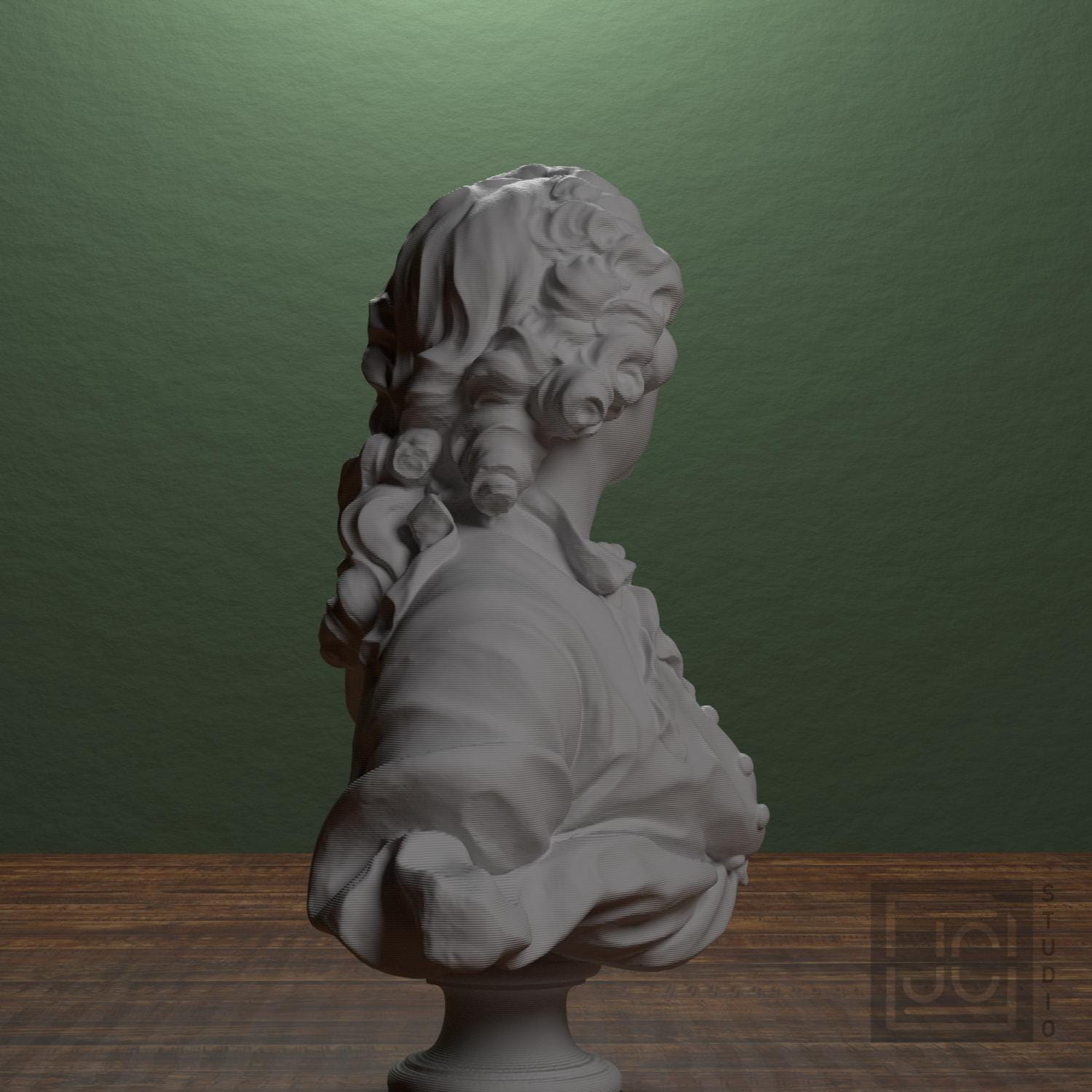 C. G. T. Taraval 3D Printed Collectible Bust