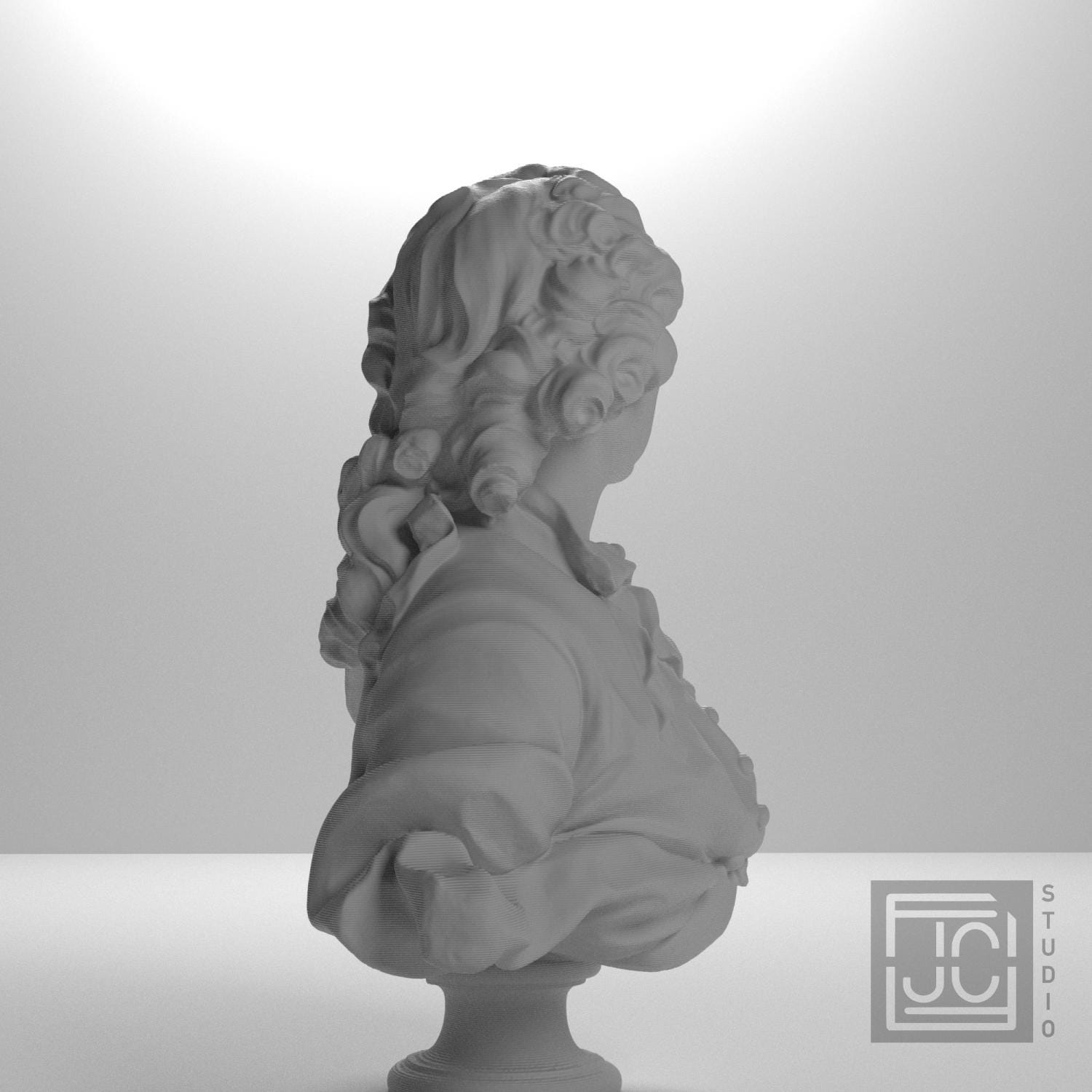 C. G. T. Taraval 3D Printed Collectible Bust