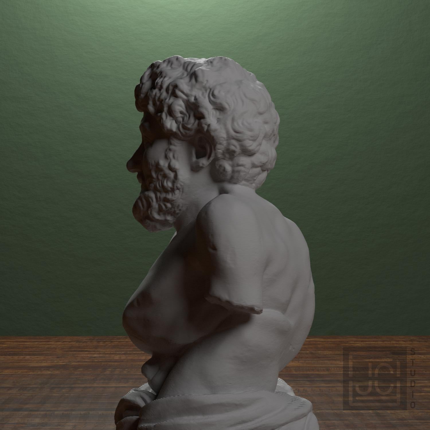 Aesop 3D Printed Collectible Bust