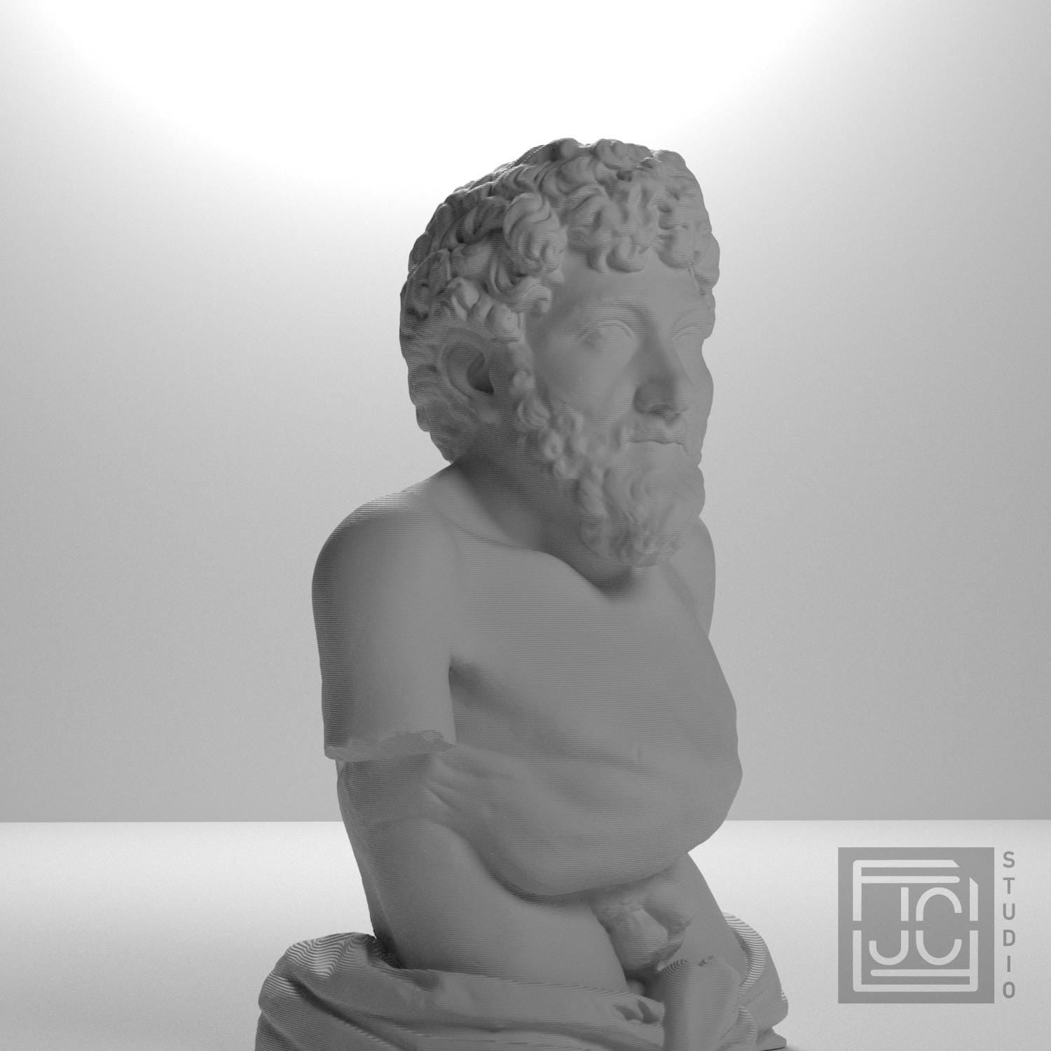 Aesop 3D Printed Collectible Bust