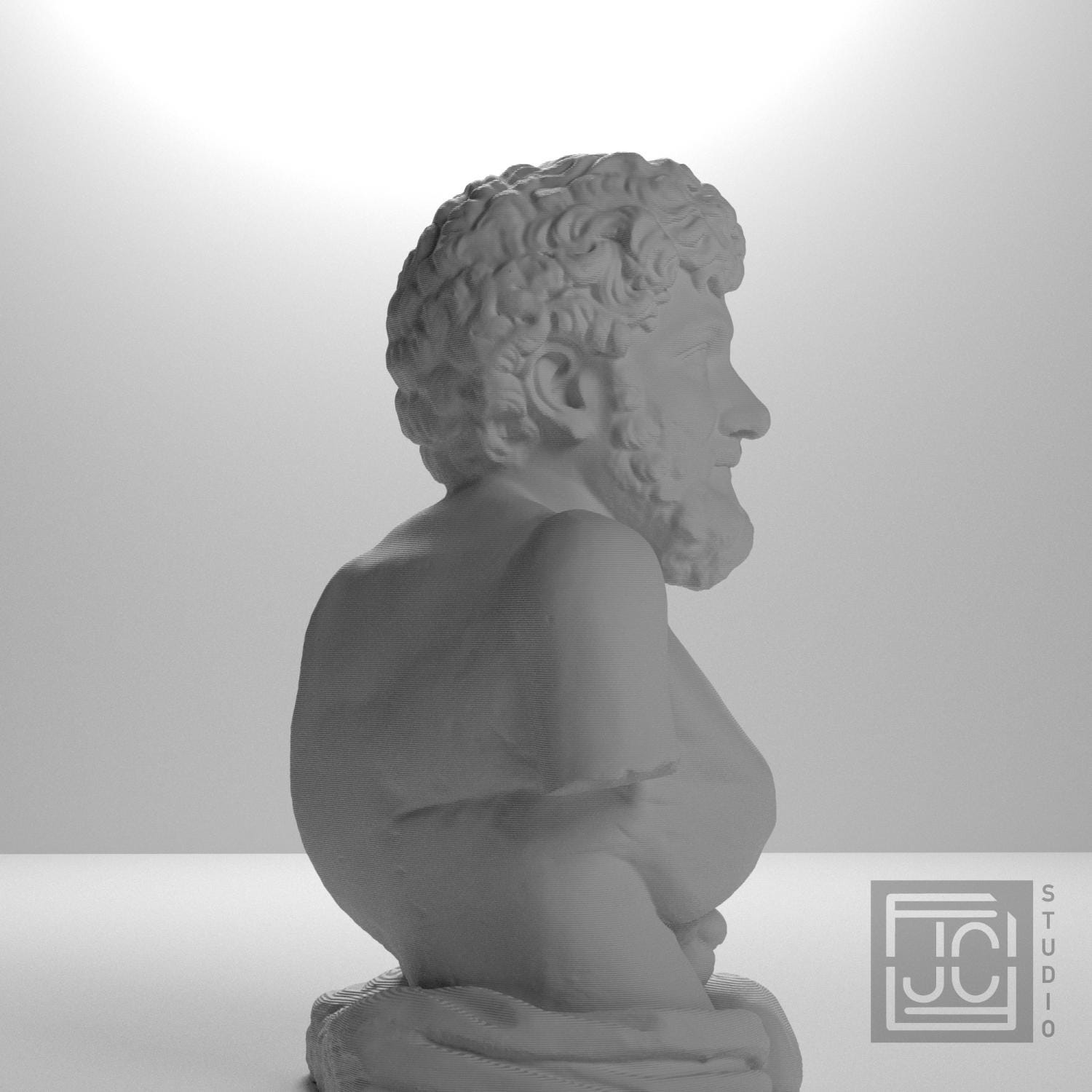 Aesop 3D Printed Collectible Bust