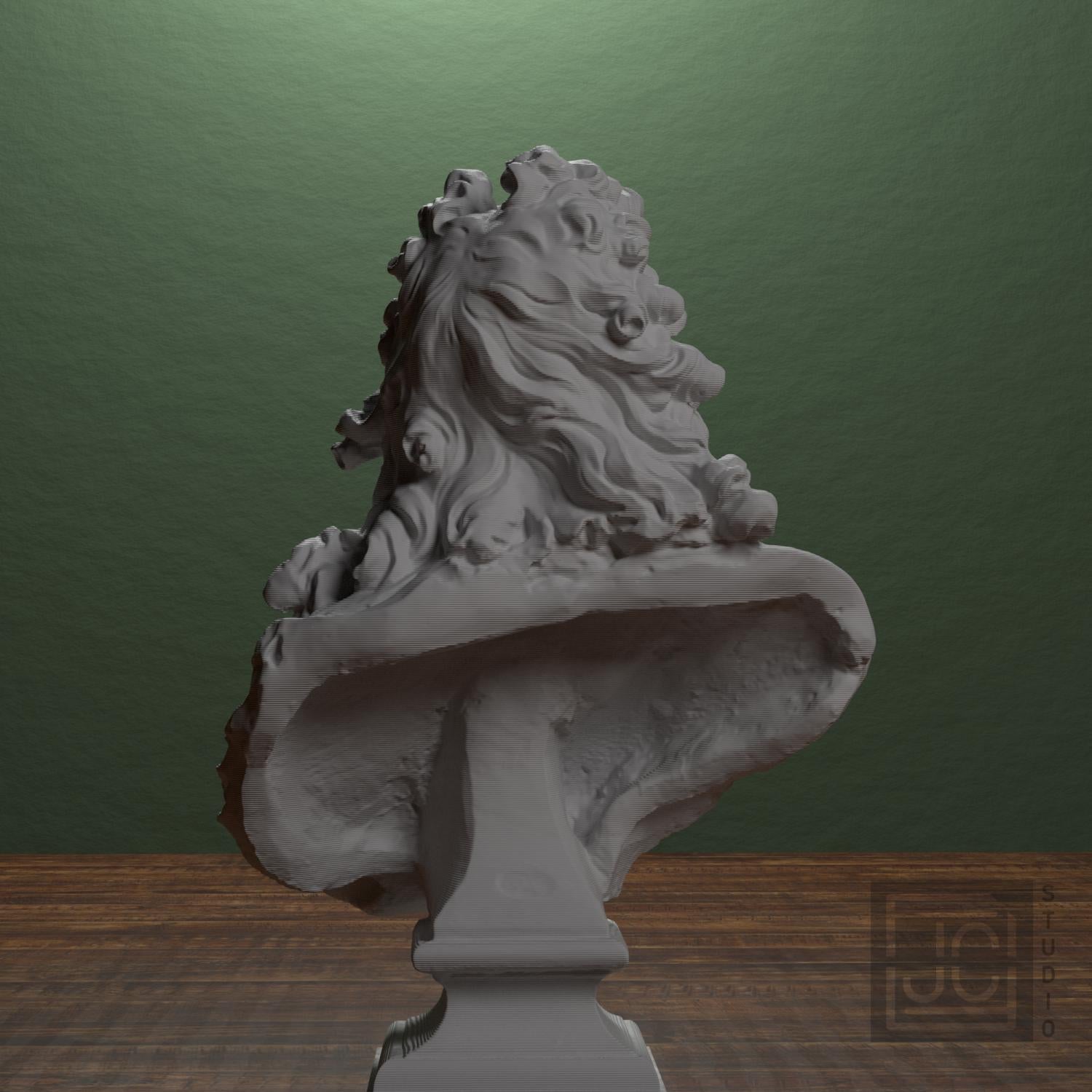Corneille van Cleve 3D Printed Collectible Bust